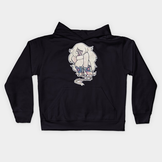 amethyst Kids Hoodie by Schpog